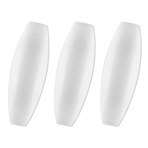 8Pcs PTFE Coated Magnetic Stir Bars, Olive Shape, Magnetic Stir Rod 50mm/1.97inch - size: 50mm/1.97 inch