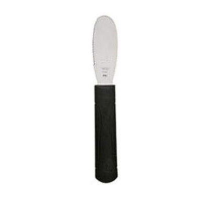 Mercer Culinary Millennia Wavy Edge Spreader, 3.5 Inch Blade, Black Handle - color: Black, size: 3.5-Inch Wavy Edge Spreader