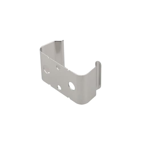 10PCS Silver 9-Volt Battery Clips Battery Holder Clip AA Double Battery Holder Fixing Clip Instrument Battery Clips Battery Support Clamp