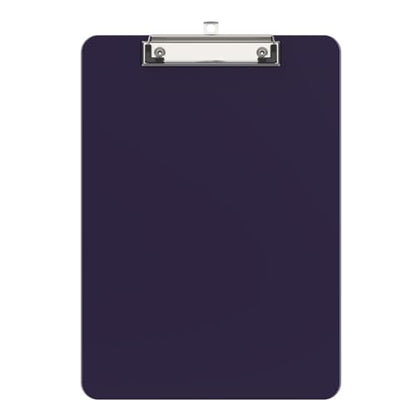 Plastic Clipboards, Purple 8.5x11 Clip Board - color: Purple