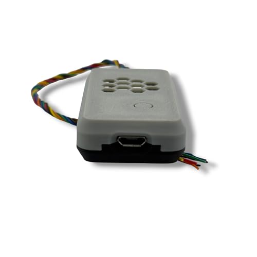 Raspberry Pi Pico Case, Protective Enclosure with Micro-USB Port Access, Passive Ventilation (Grey) - color: Grey