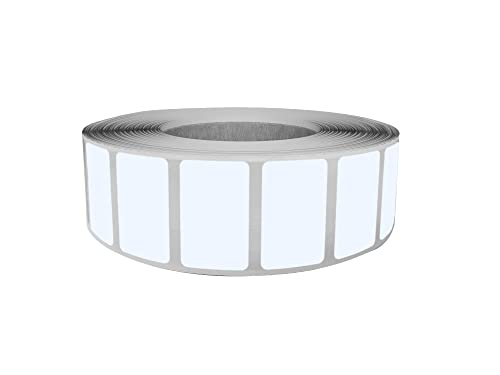Royal Green White Removable Labels, 25.5 x 16mm, 1000 Pack - color: White, size: 1000