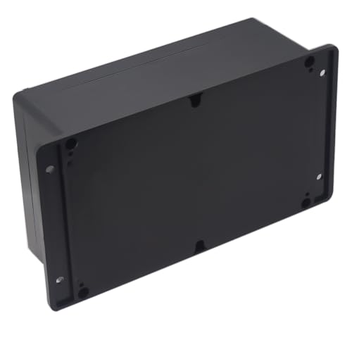 Project Box IP65 Waterproof Junction Box ABS Plastic Electrical Boxes DIY Electronic Project Case Power Enclosure with Fixed Ear 9.06x5.90x3.43 inch (230 x 150 x87 mm) - color: Black, size: 9.06"x5.90"x3.43"