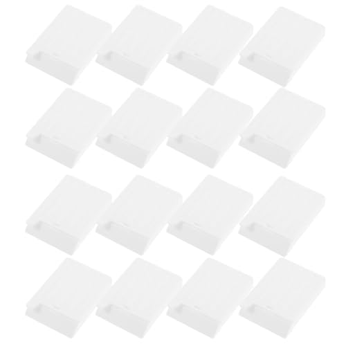 UKCOCO 200 PCS Plastic Scientific Cassettes Square Hole Tissue Processing Embedding Cassettes (White)