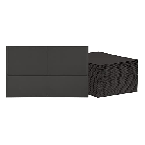 Oxford 2 Pocket Folders, Mega Box of 125, Textured Paper Folders, Black, Letter Size, Essentials for School & Teacher Supplies Lists (57542) - color: Black