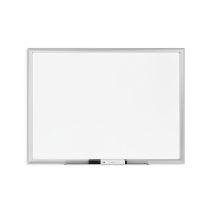 U Brands Magnetic Dry Erase Board White Board, 24" x 18", Silver Aluminum Frame, Includes Marker - size: 23"W x 17"H