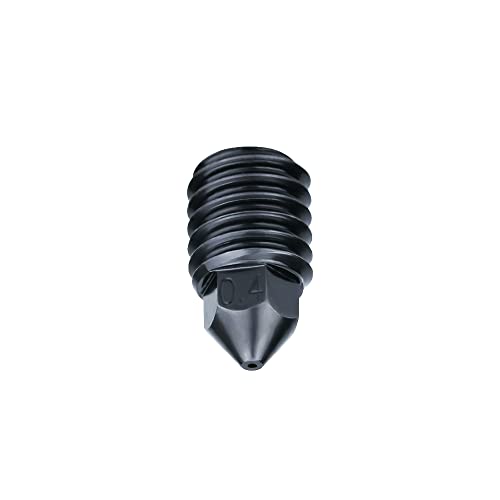 Creativity Hardened Steel Nozzle 0.4mm, Extra Hardened Steel Nozzle Compatible with Lab X1 Carbon X1-Carbon Combo P1P 3D Printer （1PCS） - style: Nozzle - TZ - 0.4MM