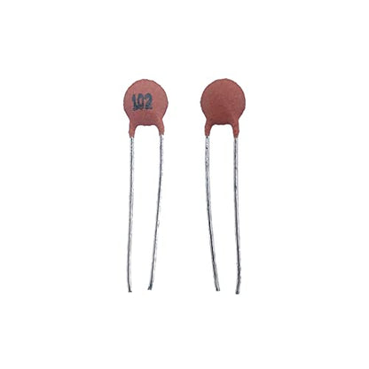 100pcs 1nF DIP Ceramic Disc Capacitor - style: 100pcs 1nf 0.001uf