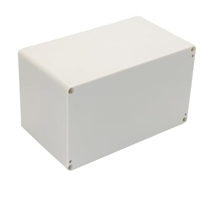 Project Box IP65 Waterproof Junction Box ABS Plastic Electrical Boxes DIY Electronic Project Case Power Enclosure White 7.87x4.72x4.45 inch (200 x 120 x113 mm) - color: White, size: 7.87"x4.72"x4.45"