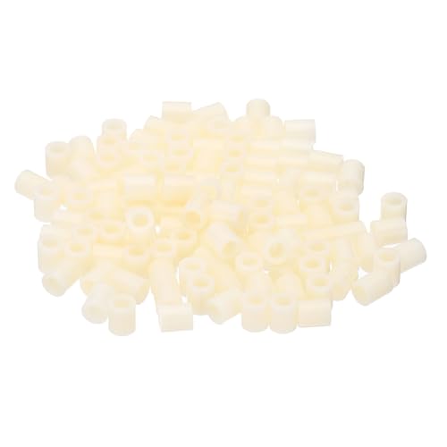 PATIKIL M4 Electrical Outlet ABS Spacers, 120 Pcs 4.2mm ID, 7mm OD, 8mm Length Washer Spacer Assortment Plastic Round Without Threaded,Switch and Receptacle Spacers for M4 Screws - size: 4.2mm ID x 7mm OD x 8mm Length