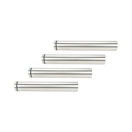 4pcs Sign Standoff Screws 1" Dia, 6" Length, 3/8" Thread Dia - size: 1" Dia x 6" Length 4pcs