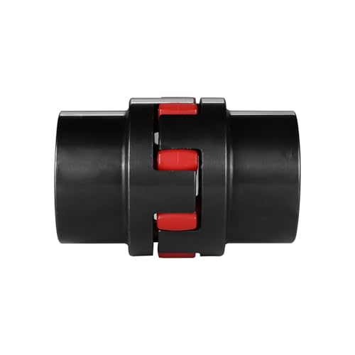 D40 L66 Bore 14-15mm 45 Steel Flexible Elastic Shaft Coupling XL1 Type Jaw Coupling with elastomeric Spider for Medium and Large Equipment - size: 14mm to 15mm