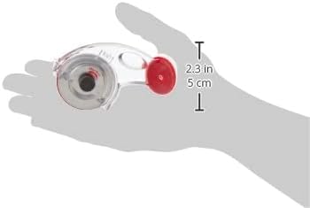 Martelli - Right Handed 60mm Ergonomic Fabric Rotary Cutter for safe pain free fabric cutting - sewing, quilting, fashion design notions & supplies good for arthritis carpal tunnel wrist pain