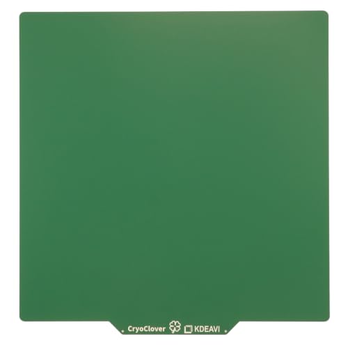 CryoClover 235x235mm Cold Build Plate for Flashforge AD5X/5M/Neptune 3 - color: Verdant SoftTouch, size: AD5X/5M/5M Pro