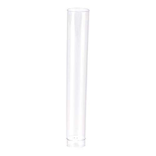 Restaurantware-Delgado 1 Ounce Test Tube Shot Glasses, 100 Disposable Test Tube Shots For Alcohol - Rack Sold Separately, Scientific Themed Party Decorations, Clear Plastic Glasses, - size: 100 Count, style: Test Tube