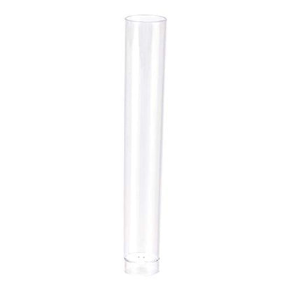 Restaurantware-Delgado 1 Ounce Test Tube Shot Glasses, 100 Disposable Test Tube Shots For Alcohol - Rack Sold Separately, Scientific Themed Party Decorations, Clear Plastic Glasses, - size: 100 Count, style: Test Tube