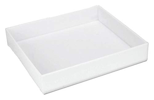 109914 Polyethylene (HDPE) Heavy Duty Rectangular Lab Tray, 16" Length x 20" Width x 4" Depth