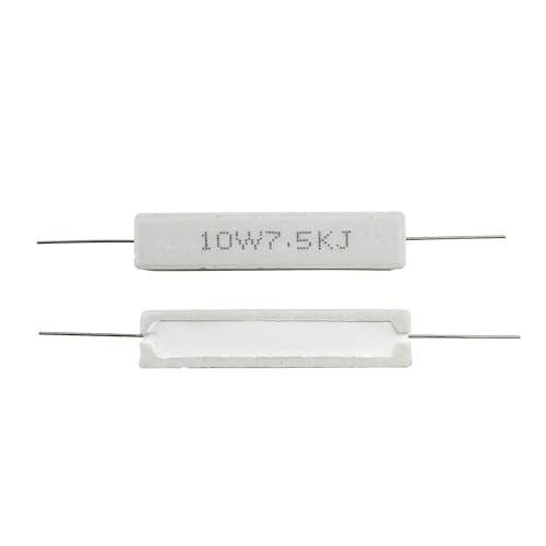 25 Values 10W Ceramic Cement Resistor Kit 100 Ohm - 100K Ohm - size: 100Ω-100K Ω 50PCS