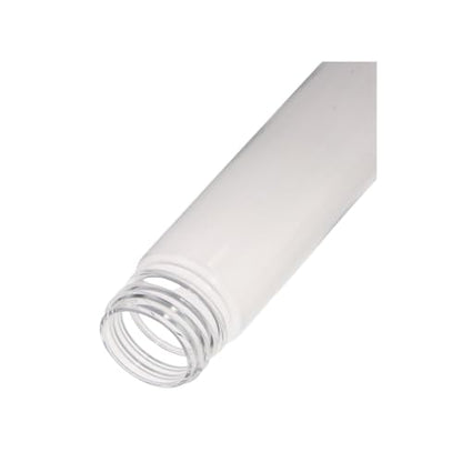 Pokinge 80ml Plastic Test Tube clear Refillable Bottle Transparent Candy Containers Storage Tube Bath Salts Vial Cosmetic Bottle with Aluminum Caps (10 pcs)(silver)