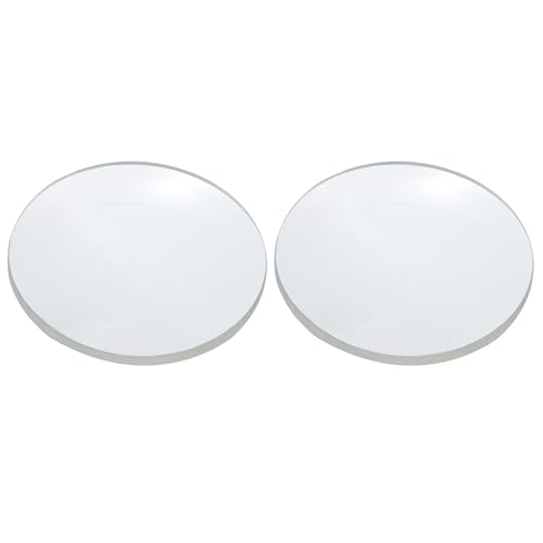 PATIKIL Concave Lens 60mm Focal Length 30mm(1.4") Diameter Round Set White - size: 1.4inch