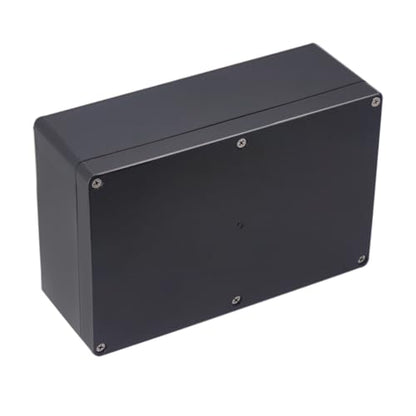 Project Box IP65 Waterproof Junction Box ABS Plastic Electrical Boxes DIY Electronic Project Case Power Enclosure 9.06x5.90x3.43 inch (230 x 150 x87 mm) - color: Black, size: 9.06"x5.90"x3.43"