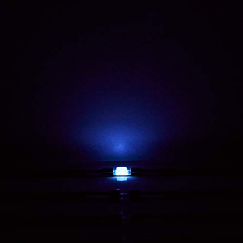 CHANZON 100 pcs SMD 1206 (3.2mm x 1.6mm) Purple LED Diode Lights 3V 20mA - color: H) Purple Uv (100pcs)