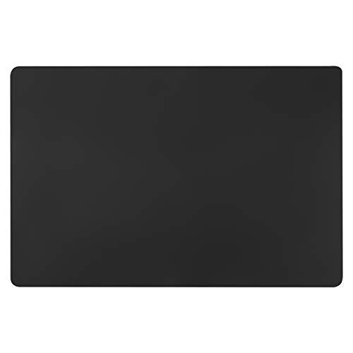 Gartful Black Extra Large Silicone Mat, 23.6 x 15.7 inches Silicone Craft Sheet, Resin Casting Molds Mat, Countertop Protector, Placemat Table Saver Pad, Reusable Nonstick Nonskid - color: Black, size: 15.7" x 23.6"
