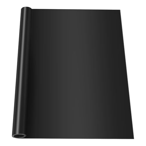 VOKOY Large Silicone Mat for Crafts, 36"x24", Extra Large Silicone Mats,Thick Black Silicone Mat for Kitchen Countertop, Heat-resistant Washable Large Silicone Pastry Mat for Crafts Painting Baking - color: Black, size: 36"L x 24"W