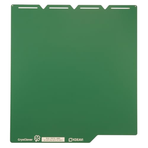 CryoClover 276x301mm Cold Build Plate for Snapmaker U1 - color: Verdant SoftTouch, size: Snapmaker U1