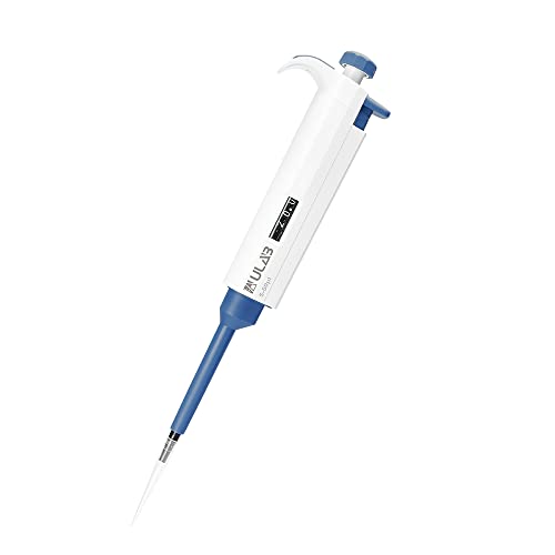 ULAB Single Channel Pipettor, Adjustable Volume Micro Pipettes, Vol.Range.5-50μl, ULH1016 - style: 5-50μl