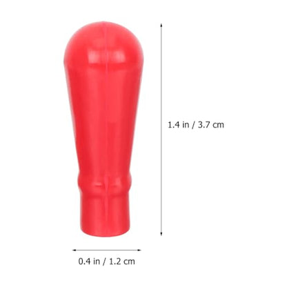 50pcs Glass Pipette Dropper Head Caps Rubber Bulb for Liquid Transfer Labs and Personal Use Convenient Silicone Dropper Accessories for Bottles and Craft Projects