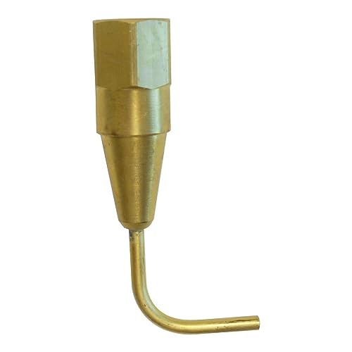 Underhill Pitot Tube Connection for Measuring Water Pressure on Sprinklers, Irrigation Systems, Outdoor Garden, Brass, HeadChecker, A-HCP