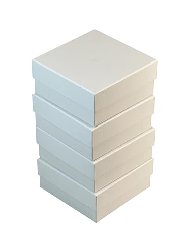 Cardboard Cryogenic Tubes Storage Box Cryobox and Dividers 5ml 36well Pack of 4 - size: 5ML-36 Wells