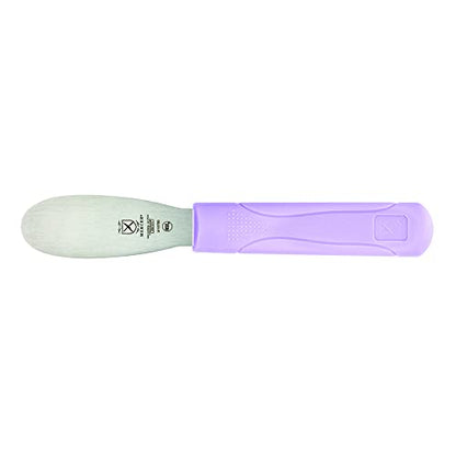 Mercer Culinary Millennia Plain Edge Spreader, 3.5 Inch Blade, Purple Handle - color: Purple, size: 1 Count (Pack of 1)