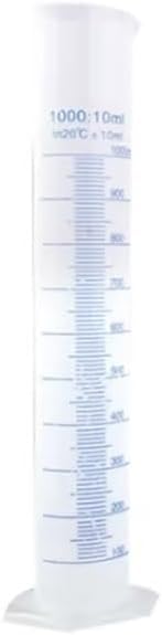 100ml Graduated Cylinder, Plastic Measuring Cylinder Set - Crystal Clear Lab Equipment for Science Experiments & School Chemistry,Liquid Measurement Tool (1pc)