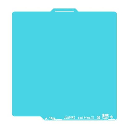 OMG Cool Plate for Bambu Lab X2D/P2S/P1S/P1P/A1/X1/X1C, 257x257mm Thicker Magnetic Bamboo Build Plate with Supertack Smooth Surface, Low-Temperature 3D Printer Bed Plate for PLA PETG Printing - size: 257x257mm for P1S/P2S/X1/A1