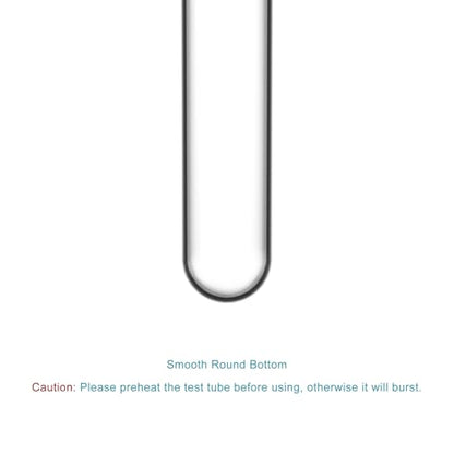 StonyLab Borosilicate Glass Round Bottom Test Tubes, 15mm OD X 100mm Length (Pack of 30) - style: 30 Pack
