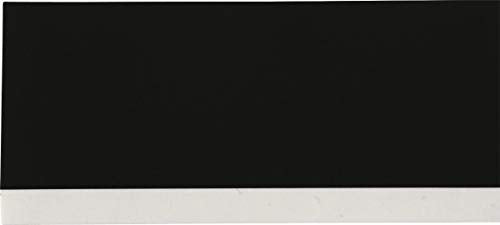 Brady Authentic (M21-500-595-BK) All-Weather Vinyl Label for Indoor/Outdoor ID, Lab and Equipment Labeling, White on Black- For M210, M210-LAB, M211, BMP21-PLUS and BMP21-LAB Printers, .5" W, 21' L - color: White on Black, size: .5", style: Label