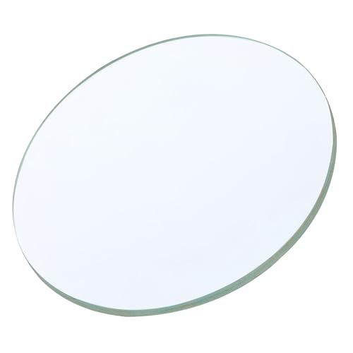 YOKIVE Double Convex Lens, Clear Glass Optical Lenses | Make Telescope, Great for Photography, Optical Instruments Use (Clear, 200mm Focal Length)