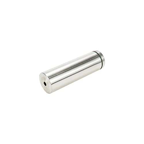 Sign Standoff Screws 1" Dia 3.2" Length Glass Standoff Bolts Stainless Steel 3/8" Thread Dia Advertising Screws - 4pcs - size: 1" Dia x 3.2" Length 4pcs