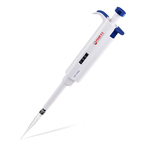 1000uL Micropipette, 1mL Lab Single Channel Micro Pipettes - size: 100-1000μl