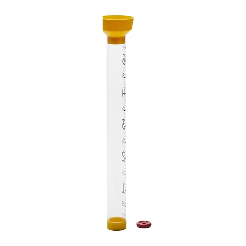 Taylor Jumbo Jr. Rain Gauge 5 Inch Cap with Indicator and Sprinkler Stake