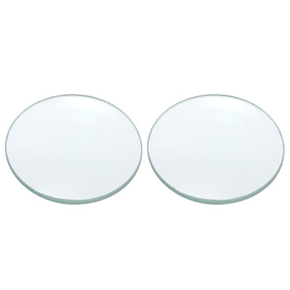 PATIKIL Concave Lens 160mm Focal Length 60mm(2.4") Diameter Round Set Cyan - size: 2.4inch