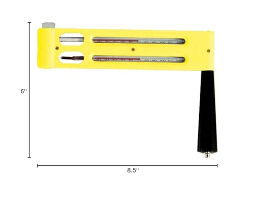 Sper Scientific 736700 Sling Psychrometer -5°C to 50°C - Professional Whirling Hygrometer for Accurate Humidity & Temperature Measurement - Wet & Dry Bulb Thermometer for HVAC & Weather Monitoring - size: 1 Pack