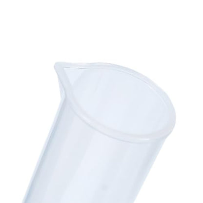 500ml Plastic Measuring Graduated Cylinder, Polypropylene Plastic, 2-Sided Marking, Ideal for Science, School and Home Lab, HUAOU, Pack of 1 - size: 500ml