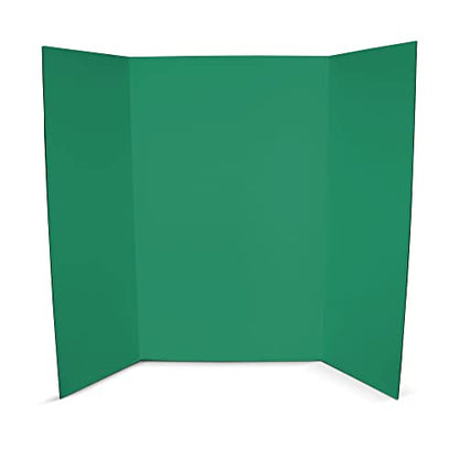 Flipside Products 36” x 48” Foam Project Boards for Presentations, Science Fair, School Projects, Event Displays and Trifold Picture Board - Green 3/16'' Thick - 10 Pack - color: Green, style: 10 Pack
