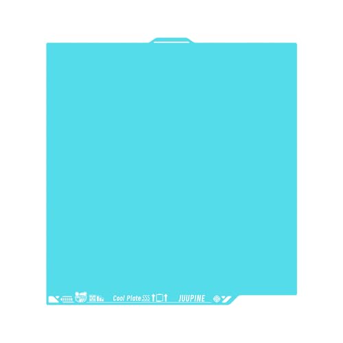 Upgraded OMG Cool Plate for ELEGOO Centauri Carbon/Centauri Carbon 2, 260x271mm Thicker Magnetic CC/CC2 Build Plate with Supertack Smooth Surface, Easy Release 3D Printer Hotbed for PLA PETG Printing - size: 260x271mm for CC/CC2