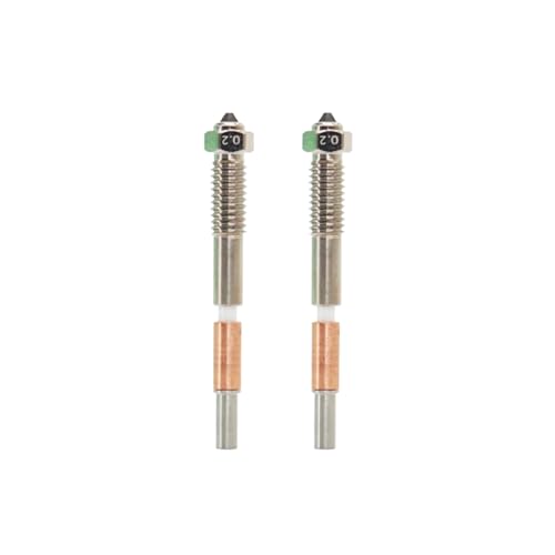 Official QIDI PLUS4 0.2mm Bimetal Nozzle (2PCS) - size: 0.2 mm, style: PLUS4