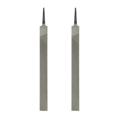 HARFINGTON 2pcs Flat Coarse Cut File 12" Double Cut Teeth High Carbon Steel Hand Rasp File without Handle for Metal Wood Deburring Removing - size: 12", style: Coarse