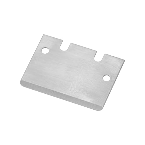 6pcs Professional 3D Print Scraper Blades, Stainless Steel Cleaning Plate Scraper Blades Sharp with 12 Screws Practical Metal 3D Print Tools Accessories Compatible with Bambu Lab X1/P1 Printer Series